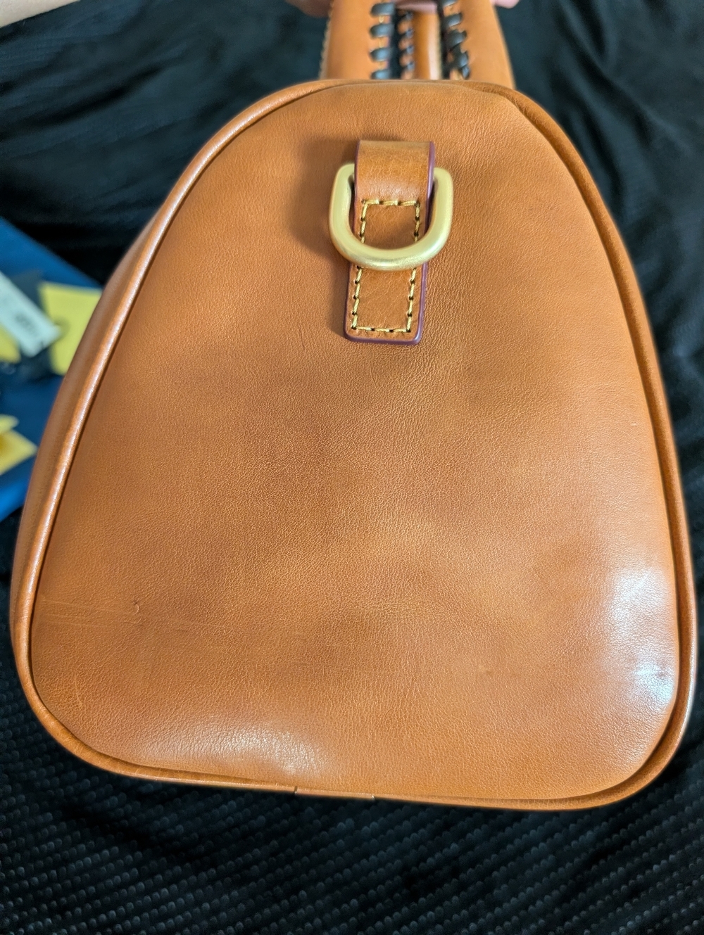 Dooney & Bourke Florentine Barrel Satchel And Kiss lock Pouch - Picture 3 of 13